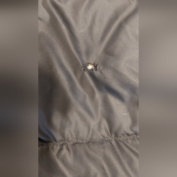 Women's Long Puffer Coat - Brown - Picture 8 of 11